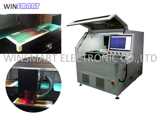 Macchina di distacco automatico di pannelli di PCB Non contatto 15W UV Laser Cut Circuit Board