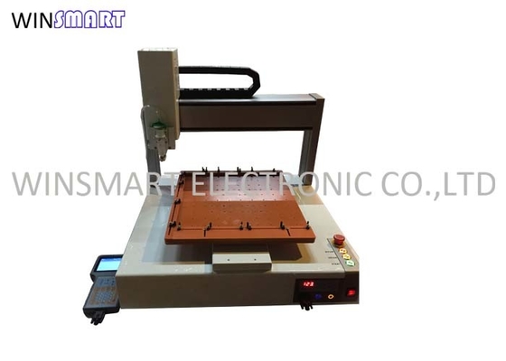 3 assi robot SMD macchina di distribuzione di colla rossa 400x400mm tavolo