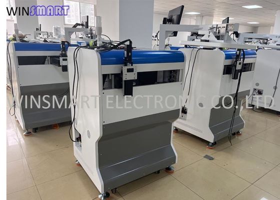 comprare Testa di distribuzione rotabile scheda di controllo IPC personalizzabile SMT distributore di colla macchina con nastro trasportatore e tavolo di lavoro online manufacture