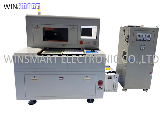 comprare 300x300mm 25W UV Laser PCB Depaneling Machine senza tagliare lo stress e la polvere online manufacture