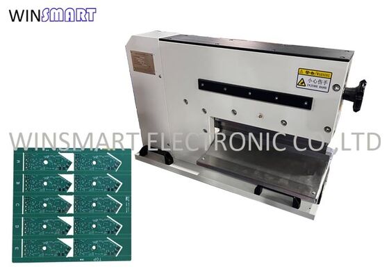 comprare Taglierina per PCB LED in alluminio a basso sforzo 300u con lama lineare da 400 mm online manufacture