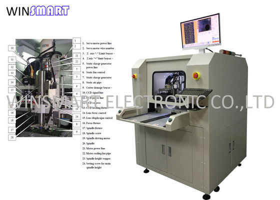 comprare PWB del router di CNC che macina 1.8KW, fresatrice del PWB dell'aspirapolvere 380V online manufacture