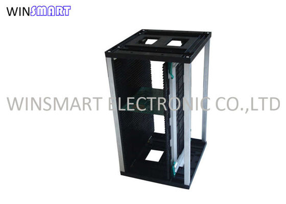 Plastic Top Bottom PCB Magazine Rack Antistatic For PCB Holder