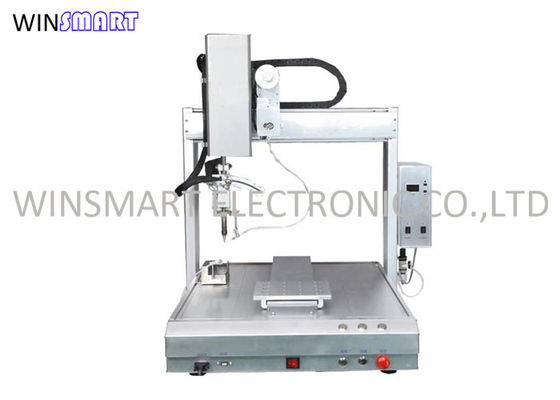 comprare Saldatrice robot del PWB di 3 assi facendo uso del cavo della lega per saldatura di 0.3-1.0mm online manufacture