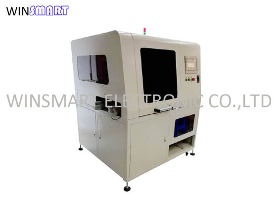 Macchina di depannellazione per PCB FR4 completamente automatica con tavolo di lavoro rotabile