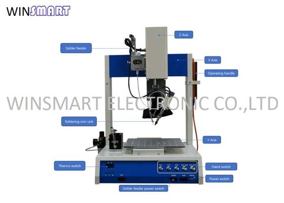 comprare Saldatrice di saldatura automatica del robot del PWB di 3 assi 110V online manufacture