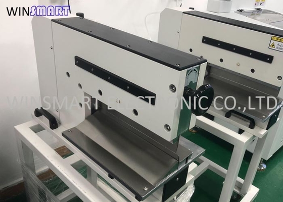 comprare Tagliatrice azionata Footpedal pneumatica del bordo del PWB per la V che segna tipo online manufacture