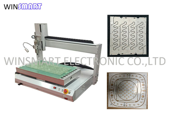 Un buon prezzo. Macchina 400x400mm del router del PWB Depaneling del motore mandrino di Benchtop in linea