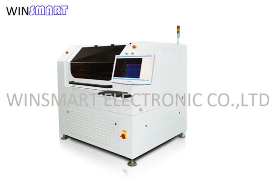 Un buon prezzo. Macchina verde del PWB Depaneling del laser di CO2, tagliatrice UV ultravioletta del laser in linea