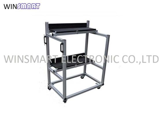 Un buon prezzo. Carretto dell'alimentatore di Fuji NXT SMT, 4 scaffali dell'alimentatore di SMT delle ruote di ESD in linea