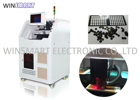 Un buon prezzo. Non velocità di scansione automatica della macchina 355nm 2500mm/s del laser Depaneling del contatto in linea