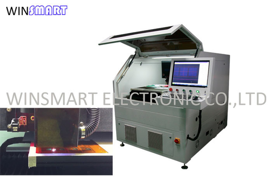 Non tagliatrice del laser del PWB della flessione del contatto per i bordi massimi del PWB di 600x600mm