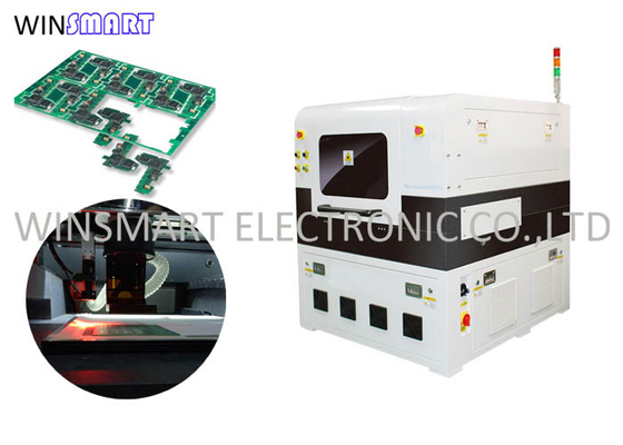 Macchina del PWB Depaneling del laser della macchina FR4 FPC del PWB del sistema di posizionamento del CCD laser